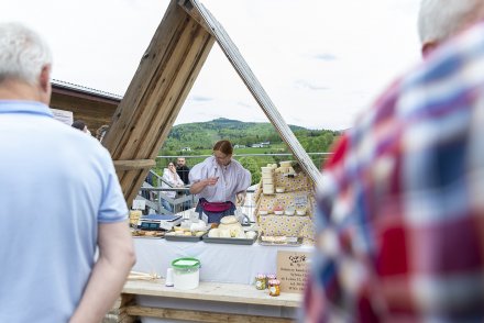 Wiślański Wygón Łowiec - stoiska z produktami regionalnymi